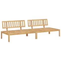 VidaXL Patio Pallet Middle Sofas 2 Pcs - Acacia Wood - Modular Design For Garden/Patio/Terrace - 47.2"x36.2"x27.2" -VIDAXL Sale Store GUEST 960cc879 efc6 449f a276 009c3f8ddda2
