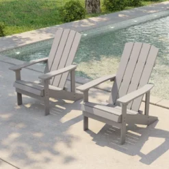 Sonkuki Outdoor 2PCS Recycled Plastic Wood Adirondack Chairs, Patio Lounger Chairs -VIDAXL Sale Store GUEST 9ae02985 f342 49b7 a17c 82c32b1c8b0f