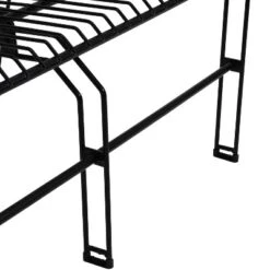Sunnydaze Decor Sunnydaze Indoor/Outdoor Modern Furniture Steel Wire Patio Bench - Black - 30.75" H -VIDAXL Sale Store GUEST 9b71e80d 20a4 400b bea4 b0b2208eb4cf