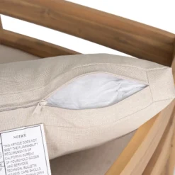 Christopher Knight Home Fritz Outdoor Rustic Upholstered Club Chair With Slat Paneling (Set Of 2) -VIDAXL Sale Store GUEST 9c0cf355 6b93 4cc9 9096 8d2d88491782