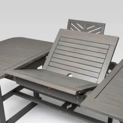 5pc Slatted Extendable Acacia Wood Patio Dining Set - Saracina Home 15 5pc Slatted Extendable Acacia Wood Patio Dining Set - Saracina Home -VIDAXL Sale Store GUEST 9e2eeb34 ef6f 4427 ba54 634090a28364