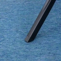 7pc Outdoor Dining Set With 7 Position Adjustable Folding Chairs & Metal Rectangle Table With Umbrella Hole - Gray/Black - Captiva Designs -VIDAXL Sale Store GUEST a1fe1659 a87c 4a7f b80e e7eec8834bb3