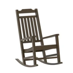 Emma And Oliver All-Weather Rocking Chair In Faux Wood - Patio And Backyard Furniture 28 Emma And Oliver All-Weather Rocking Chair In Faux Wood - Patio And Backyard Furniture -VIDAXL Sale Store GUEST a5f6c418 28a0 4d03 a5e1 0ba0b221dd9b