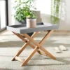 Alten Side Table - Natural/Gray - Safavieh -VIDAXL Sale Store GUEST a8d45308 2e2d 47e6 87c9 1d2e3394cd26