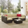 Sea Island 7pc Outdoor Wicker Sectional Set - Sand - Crosley -VIDAXL Sale Store GUEST a906cc4b fc12 43a6 8145 416f7a0e14a4
