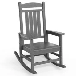 Hyleory HDPE Patio Rocking Adirondack Chair, Extra Wide Outdoor Chair For All Seasons -VIDAXL Sale Store GUEST ac2c70df ad5b 4369 8617 7e02e30ff890
