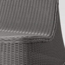 2pc Wexler Wicker Stacking Outdoor Patio Chairs, Armless Chairs Gray - Threshold™ -VIDAXL Sale Store GUEST af3ad08f 27d3 41e5 9b16 851c064ed964