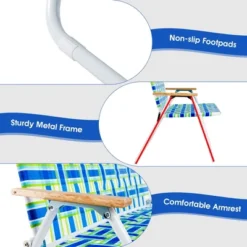 Costway 2-Person Folding Chair With Armrest 661 LBS Load Capacity For Camping Beach 13 Costway 2-Person Folding Chair With Armrest 661 LBS Load Capacity For Camping Beach -VIDAXL Sale Store GUEST af8d9c50 8f1e 4cc2 9b67 654d8cd322ff