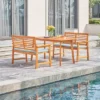 Waimea 3pc Honey Slatted Eucalyptus Wood Patio Dining Set With Bench & Cushions - Vifah 7 Waimea 3pc Honey Slatted Eucalyptus Wood Patio Dining Set With Bench & Cushions - Vifah -VIDAXL Sale Store GUEST b1c03378 fe78 4082 9ac4 14c0174cad8c