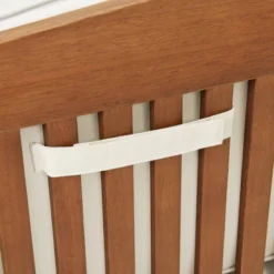 Stamford 2pc Eucalyptus Wood Outdoor Bench With Coffee Table - Natural - Alaterre Furniture -VIDAXL Sale Store GUEST b1d050a1 0b80 45ff a615 4196cef8aadb