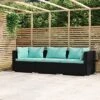 VidaXL 3-seater Sofa Black PE Rattan 3-seater Modular 3-Seater Sofa 7 VidaXL 3-seater Sofa Black PE Rattan 3-seater Modular 3-Seater Sofa -VIDAXL Sale Store GUEST b2638f1d c604 4f1b bd0c 878bd650b8e5