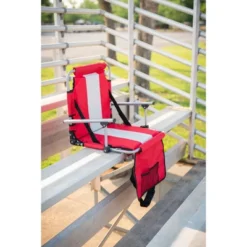 Stansport Folding Stadium Seat With Arms Red/Tan -VIDAXL Sale Store GUEST b5c45a5e 32dd 4423 8adf 728e4424be52