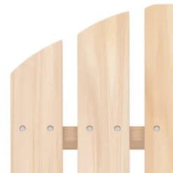 VidaXL Garden Chair White Fir Wood 2-seater Ergonomic Adirondack Chair - Light Brown -VIDAXL Sale Store GUEST b8846f64 7f3f 42e0 afcb 9ed0769db098