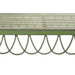 Arona Bench - Outdoor - PAT5015 - Antique Green - Safavieh -VIDAXL Sale Store GUEST bc549a95 957a 4b22 8800 ce8f4dc238f6