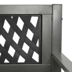 VidaXL Outdoor Patio Bench Garden Park Steel Bench - Gray 49.2" Diamond 9 VidaXL Outdoor Patio Bench Garden Park Steel Bench - Gray 49.2" Diamond -VIDAXL Sale Store GUEST bff67dec b648 46db b906 1d744c76edbf