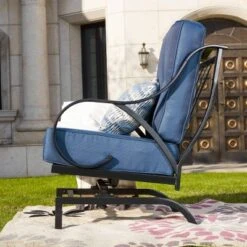 Steel Spring Patio Accent Chair - Lokatse -VIDAXL Sale Store GUEST c0dd7d0c 5127 4a71 96cf 44bc47245b43