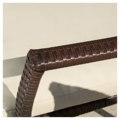 Corleone 7pc Wood And Wicker Dining Set - Brown -Christopher Knight Home -VIDAXL Sale Store GUEST c270eabf 8284 4c13 adbe 4bbedc3ba395