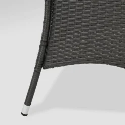 Cypress 5pc Wicker Square Dining Set - Gray - Christopher Knight Home -VIDAXL Sale Store GUEST c46a35e1 f148 47c1 998b 1b3cdb7540dc