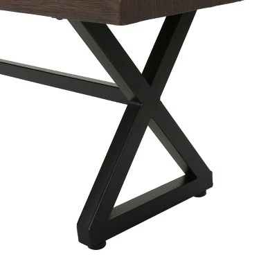 Christopher Knight Home Rolando Outdoor 63" Aluminum Dining Bench 6 Christopher Knight Home Rolando Outdoor 63" Aluminum Dining Bench - Image 6