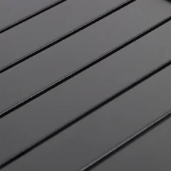 5pc Outdoor Dining Set With Stackable Chairs & Round Metal Table - Black - Captiva Designs: Weather-Resistant Patio Set -VIDAXL Sale Store GUEST c63c3e9d 024b 4389 868b 144a172e2914 3