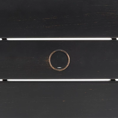 5pc Kaplan Outdoor Steel Round Dining Set Oatmeal/Bronze - Crosley 8 5pc Kaplan Outdoor Steel Round Dining Set Oatmeal/Bronze - Crosley - Image 8