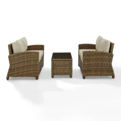 Bradenton 3pc Outdoor Wicker Seating Set - Crosley -VIDAXL Sale Store GUEST c76fc4ab e7f4 46fc 8840 cab880d5a334