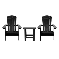 Flash Furniture 2 Pack Charlestown All-Weather Poly Resin Folding Adirondack Chairs With Side Table 24 Flash Furniture 2 Pack Charlestown All-Weather Poly Resin Folding Adirondack Chairs With Side Table -VIDAXL Sale Store GUEST cc3316e1 3b99 4df7 a4bd 45b25f9b35ad 1