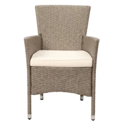 7pc Wicker Outdoor Dining Set With Cushions - Beige - GODEER 9 7pc Wicker Outdoor Dining Set With Cushions - Beige - GODEER -VIDAXL Sale Store GUEST ccec3e79 217c 414e ae31 f89ba3af6626