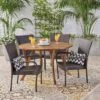 Collins 5pc Acacia Wood & Wicker Dining Set - Teak/Brown - Christopher Knight Home 19 Collins 5pc Acacia Wood & Wicker Dining Set - Teak/Brown - Christopher Knight Home -VIDAXL Sale Store GUEST ceb8eae1 6c1b 48c8 b2e8 38b14cbbf2ab