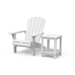 Outdoor Adirondack 2 Tier Side Table - White - Keter 5 Outdoor Adirondack 2 Tier Side Table - White - Keter -VIDAXL Sale Store GUEST d05a8b7e bf7b 4118 8ffb f3272982585e