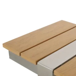 Otero 6pc Outdoor Aluminum Dining Set - Natural/Gray/Silver - Christopher Knight Home -VIDAXL Sale Store GUEST d1b4c78d e1d4 42d8 a68f 5e5db9f6919c