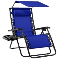 Best Choice Products Folding Zero Gravity Recliner Patio Lounge Chair W/ Canopy Shade, Headrest, Tray -VIDAXL Sale Store GUEST d2e1ad1a 75d5 439d 9f5b 08a8cc560278