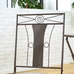 Outsunny 3 Piece Patio Bistro Set, Metal Folding Chairs, Foldable Outdoor Dining Table, Stone Mosaic Pattern For Decor, Poolside, Porch, Coffee -VIDAXL Sale Store GUEST d5596731 8522 4108 bbd2 dc72631f0028