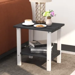 Decksplore Outdoor HDPE Adirondack Side Table -VIDAXL Sale Store GUEST d8b6d56f 8b61 4777 aac8 d306b033e5bd