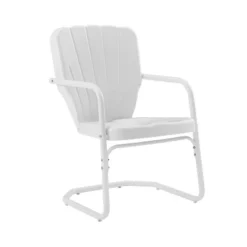 Ridgeland 2pk Outdoor Chairs - White - Crosley -VIDAXL Sale Store GUEST da6bace0 30f3 4560 9fe4 2ce71a017dc9