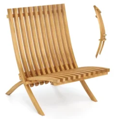 Tangkula Folding Patio Chair Teak Wood Outdoor Lounge Chair W/ Slatted Seat & Backrest 17 Tangkula Folding Patio Chair Teak Wood Outdoor Lounge Chair W/ Slatted Seat & Backrest -VIDAXL Sale Store GUEST de0aa24d 1d6b 430c a69f 45d113814e87
