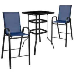 Flash Furniture Outdoor Dining Set - 2-Person Bistro Set - Outdoor Glass Bar Table With All-Weather Patio Stools 25 Flash Furniture Outdoor Dining Set - 2-Person Bistro Set - Outdoor Glass Bar Table With All-Weather Patio Stools -VIDAXL Sale Store GUEST e049e8ca c5d3 4308 b8c0 431494a2bbe4