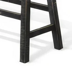 Royal Hampton 33" Wide Bar Height Bench | Trestle Legs With Footrests | Mahogany Wood 9 Royal Hampton 33" Wide Bar Height Bench | Trestle Legs With Footrests | Mahogany Wood -VIDAXL Sale Store GUEST e082a377 6276 4e4f b233 e07dda252f13