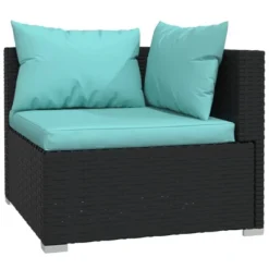 VidaXL 3-seater Sofa Black PE Rattan 3-seater Modular 3-Seater Sofa 11 VidaXL 3-seater Sofa Black PE Rattan 3-seater Modular 3-Seater Sofa -VIDAXL Sale Store GUEST e2068686 3331 45f3 b4ca e304a1e9752a