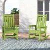 HYLEORY HDPE Modern Resin Rocking Adirondack Chair -VIDAXL Sale Store GUEST e41e23b7 a7e5 4d57 a98f 4e507311d21d
