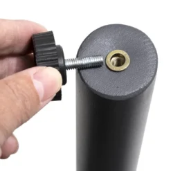 Outdoor Aluminum Rectangular Dining Table With Faux Wood Top - Gray - Crestlive Products -VIDAXL Sale Store GUEST e6154852 a8f4 496e a120 b89bd7c4f34a