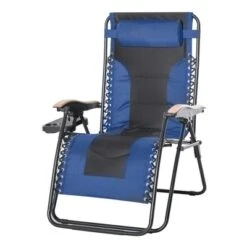 Outsunny Outdoor Lounge Chair, Oversized Zero Gravity Folding Recliner Chair With Removable Pillow, Convenient Cup Holders, & Durable Material For Beach, Pool, Balcony, Lawn, Backyard -VIDAXL Sale Store GUEST e6398512 415c 47c6 85bb 4c5f00f97b11