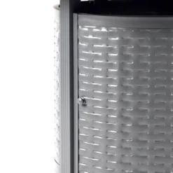 Oakland Living Aluminum Round Outdoor Patio Dining Table With Lid & Covers Gray -VIDAXL Sale Store GUEST eb51c10c 3f89 4175 b9d0 046f7da09cc0