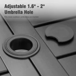 Captiva Designs 7pc Patio Dining Set With Slat-top Rectangle Steel Table & Metal Chairs -VIDAXL Sale Store GUEST ece85d8b 7fd1 47ed 8014 894951d5ece3