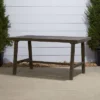 Malibu Rectangle Outdoor Patio Picnic Dining Table - Gray - Vifah -VIDAXL Sale Store GUEST ed023044 f38f 4f4b 9c0e 2cc9c0011cfb