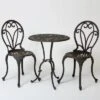 Thomas 3pc Cast Aluminum Patio Bistro Set - Dark Gold - Christopher Knight Home -VIDAXL Sale Store GUEST f0227645 5e76 427d 8b89 1439b96481ac