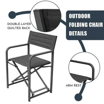 Aoodor Portable Aluminum Camping Chair-4 Chairs 5 Aoodor Portable Aluminum Camping Chair-4 Chairs - Image 5