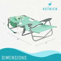 Ostrich Lightweight Portable Outdoor On Your Back Folding Reclining Chair For Lawn Beach Camping With 5 Seat Adjustment Backpack Straps And Cup Holder -VIDAXL Sale Store GUEST f34461d5 4569 49d8 a364 94a185499ebf