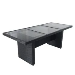 Isabel 9-Piece All-Weather PE Wicker Patio Dining Set, Outdoor Furniture With Dinnig Table - Maison Boucle -VIDAXL Sale Store GUEST f36fed26 fc23 4f92 b9f1 78ed79c0a786