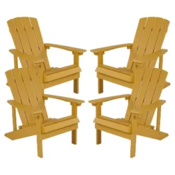 Flash Furniture Set Of 4 Charlestown All-Weather Poly Resin Wood Adirondack Chairs 30 Flash Furniture Set Of 4 Charlestown All-Weather Poly Resin Wood Adirondack Chairs -VIDAXL Sale Store GUEST f4d990a6 1c55 4141 b94e f67af8b4bb72